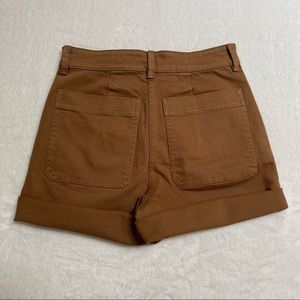 Everlane High Waist Denim DIY Cutoff Jean Mom Shorts